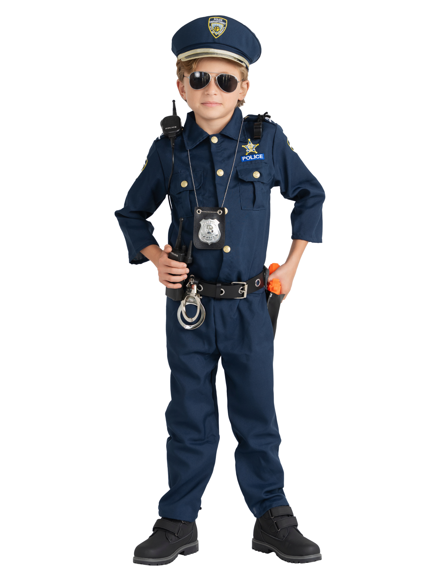 Award Winning Deluxe Police Dress Up Costume Set