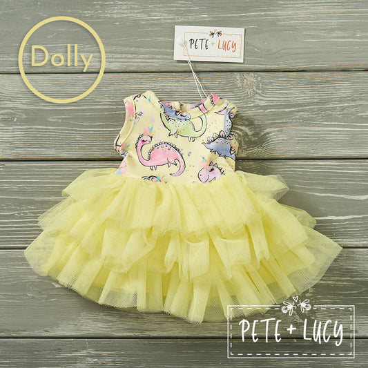 Dashing Dinos Doll Dress