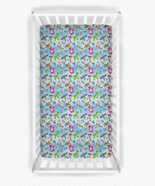 Storytime Bamboo Crib Sheet
