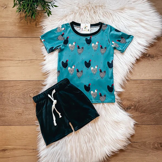 Chicken Coop Tee & Short Set