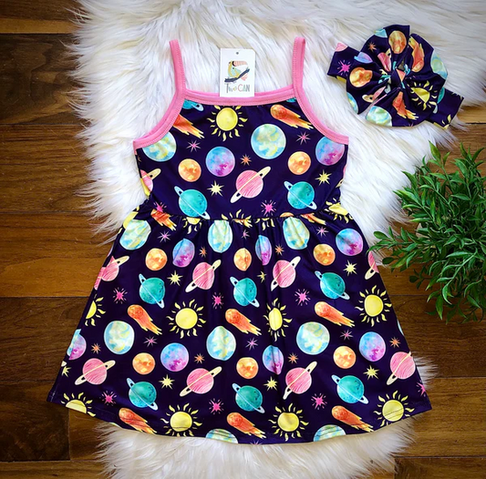 Planetarium Tank Dress