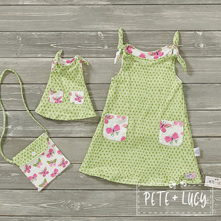 Springtime Butterflies Reversible Dress