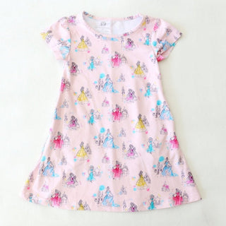 Princess Castles T-shirt Pockets Dress