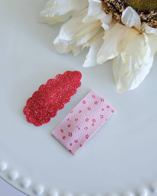Cherry Wild Mini Leopard Snap Clip Mix Set