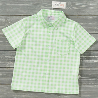 Blushing Peonies Button Shirt