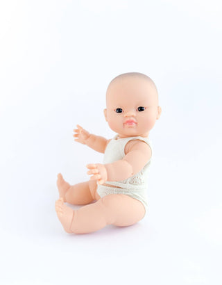 Henry with Brown Eyes in Pajamas Baby Gordis Doll