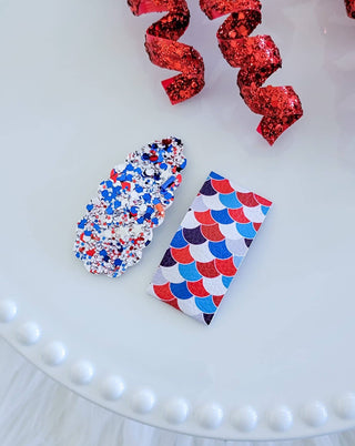 All American Mermaid Snap Clip Mix Set