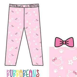 Kitties And Bows Leggings
