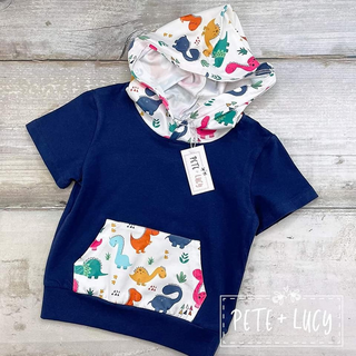 Dino Days Hoodie Shirt - Pete + Lucy