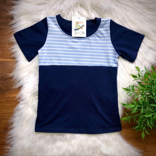 Navy Stripes Tee