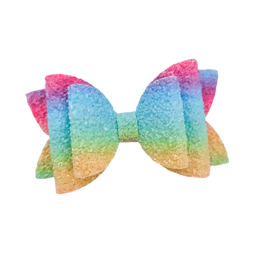 Electric Ombre Hairbow