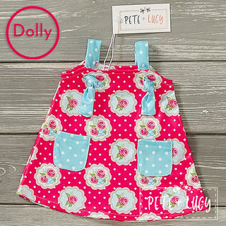 Shabby Roses Doll Dress