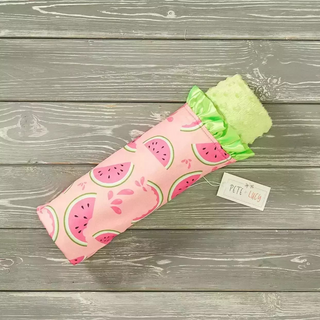 Watermelon Picnic Minky Blanket