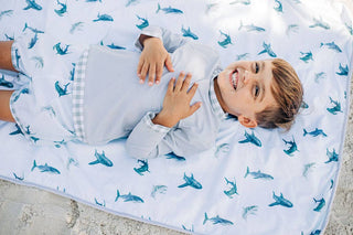 Sharks - Swim Towel