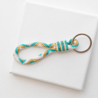 The Original Roll-On® Keychain - Aquamarine