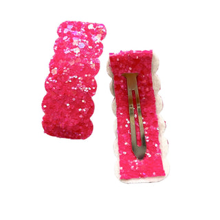 Hot Pink Azalea Snap Clip