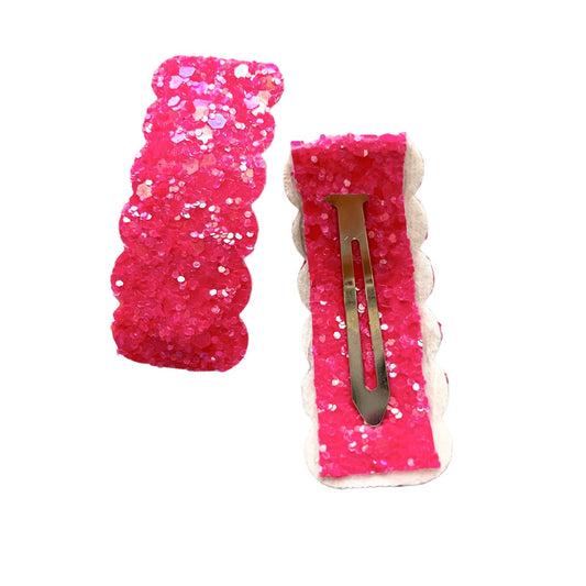Hot Pink Azalea Snap Clip