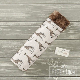 Tall As A Giraffe Minky Blanket