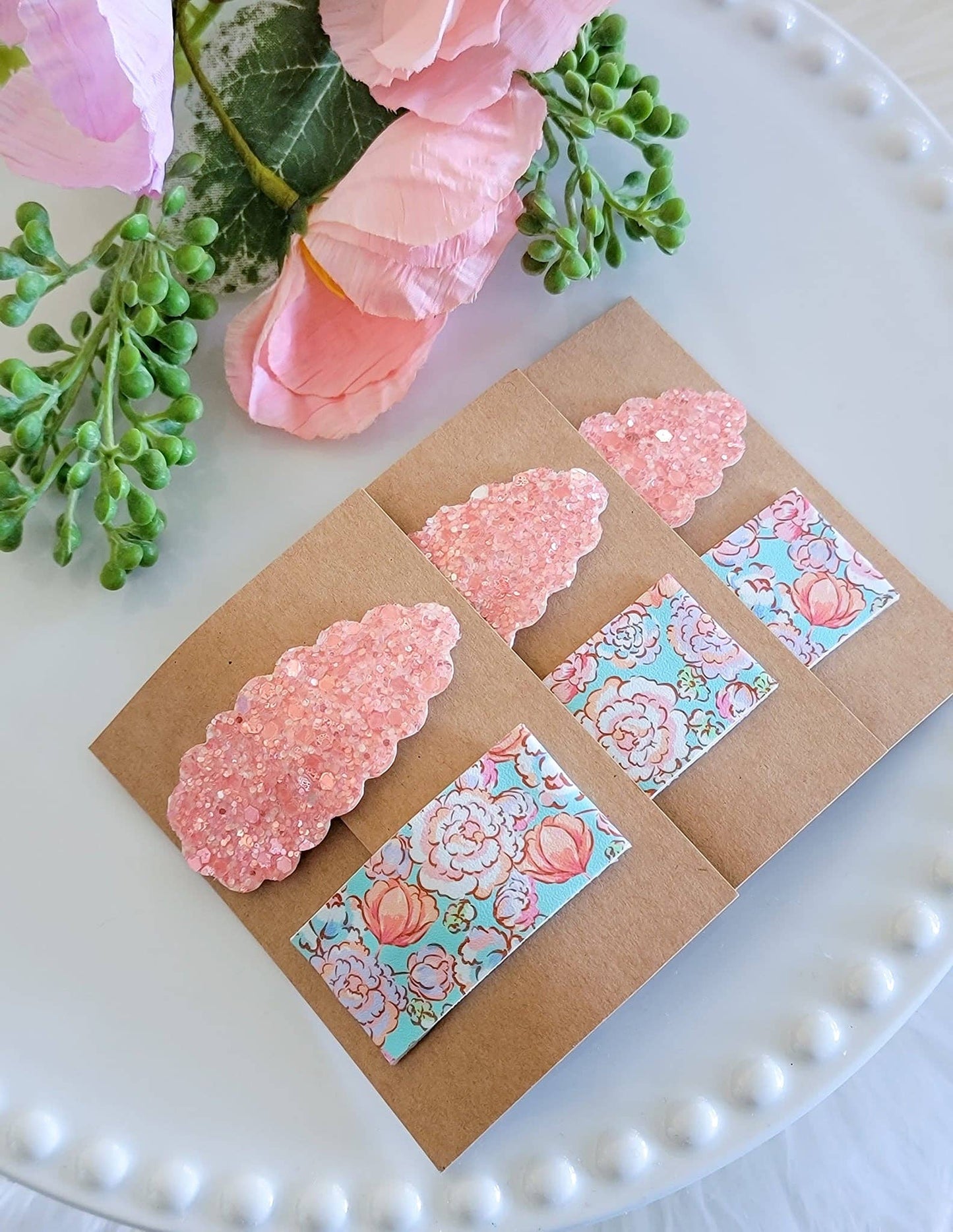 Snap Clip Mix Set-Pastel Blossoms