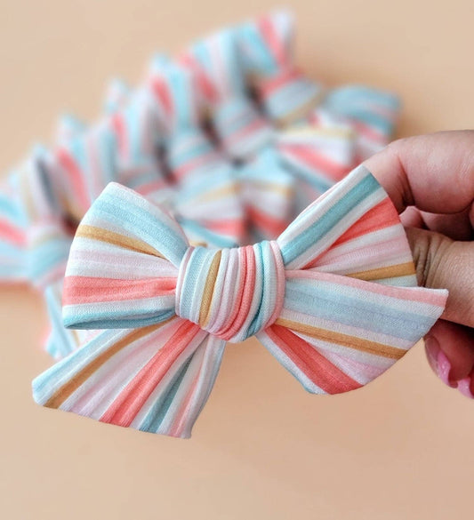 Chloe Bow-Farmhouse Stripes Wholesale