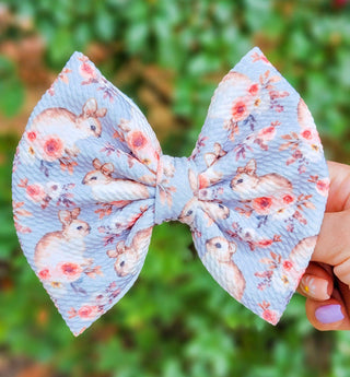 Savannah Bow-Flowers and Bunnies