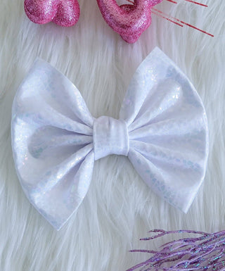 Frost Holographic Snakeskin Savannah Bow