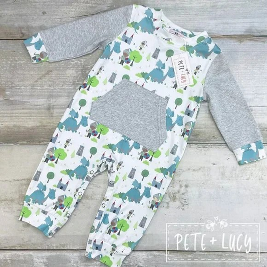 Brave Knights Romper