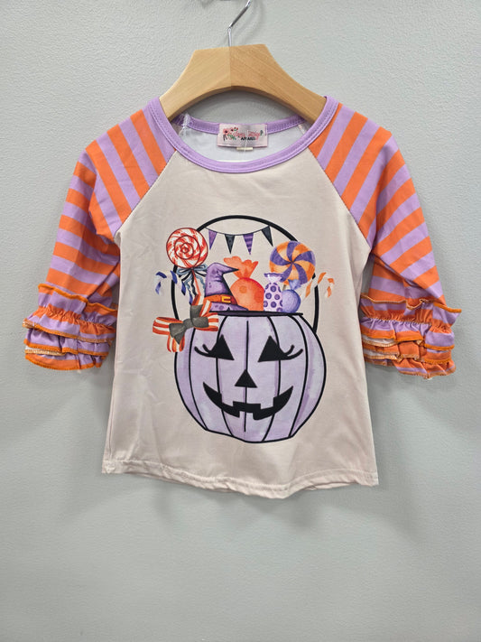 Jack O'Lantern Raglen