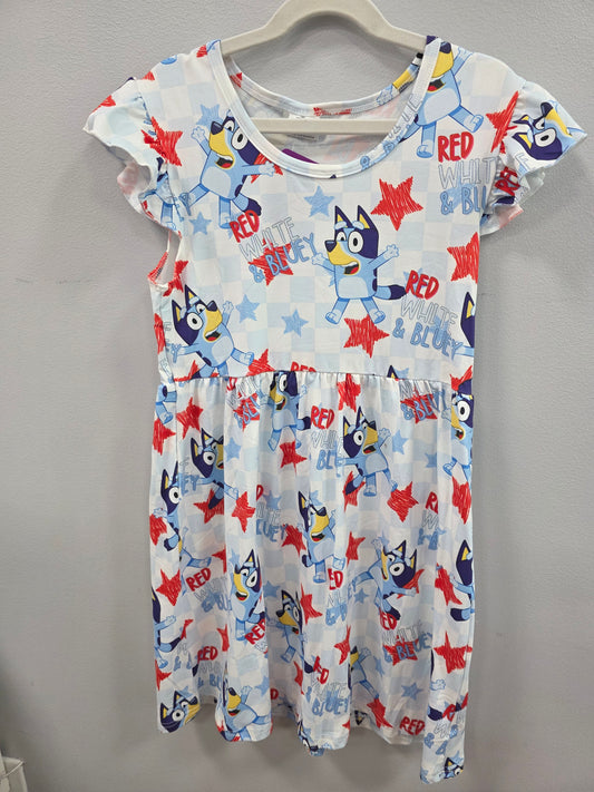 Red, White , & Blu-e Dress