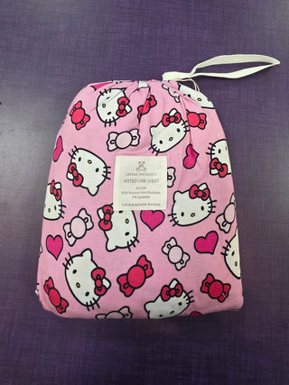 Sweet Kitty Crib Sheet