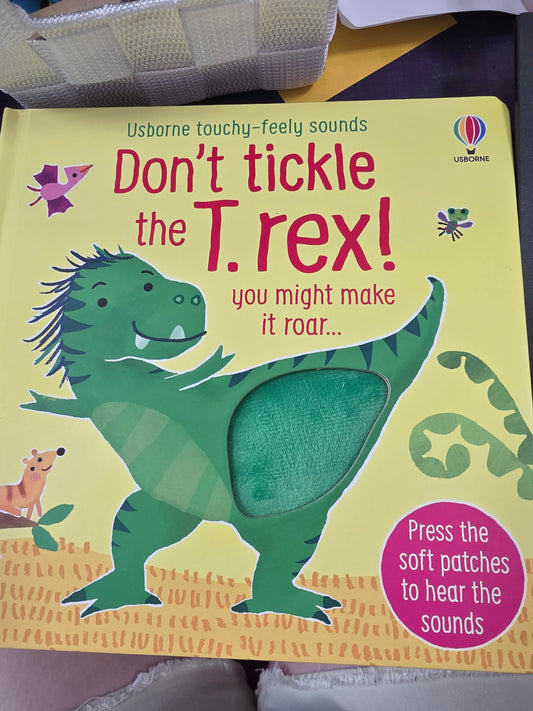 Don't Tickle The T.Rex! You Might Make It Roar Sound Book