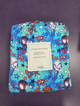 Spidey Space Twin Sheet Set