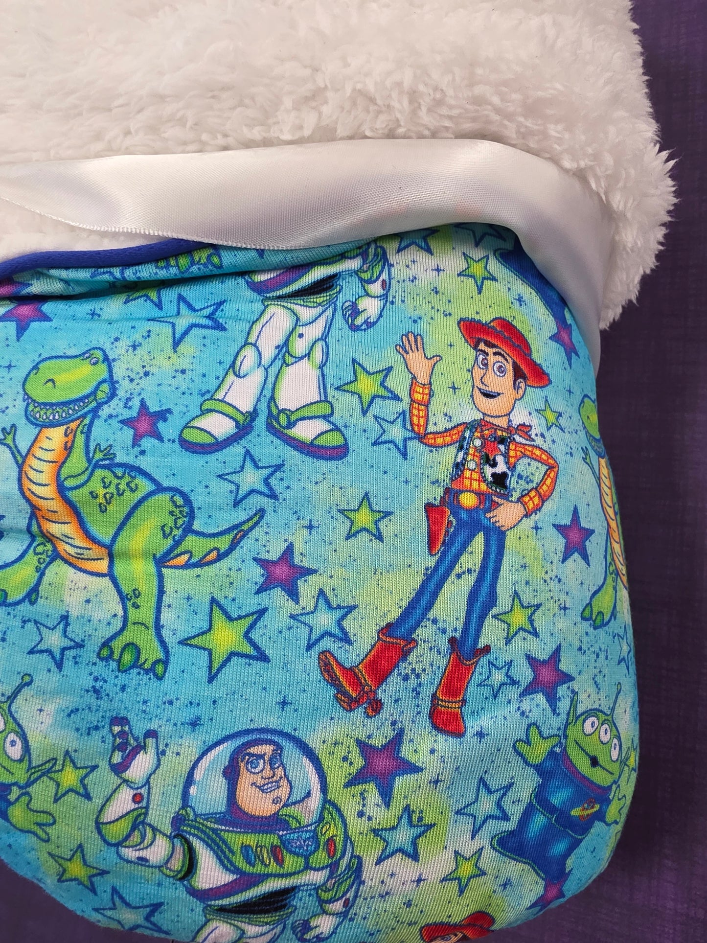 To Infinity Plush Bamboo Blanket - Medium