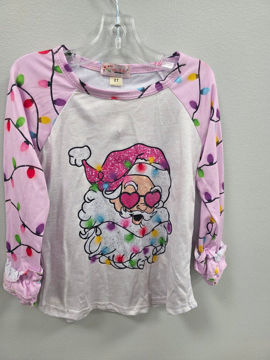 Santa Lights Raglan