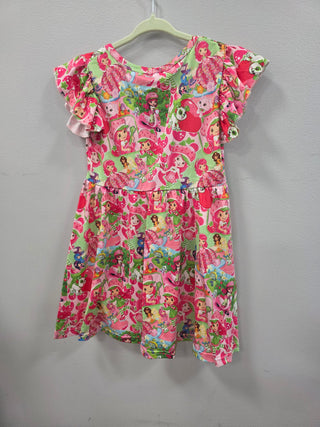 Strawberry & Friends Twirl Dress