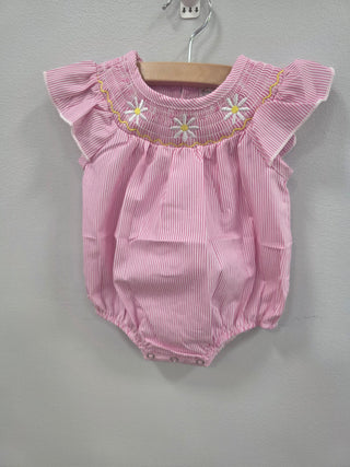 Daisy Smocked Romper
