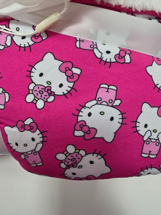 Hello Cutie Plush Bamboo Blanket