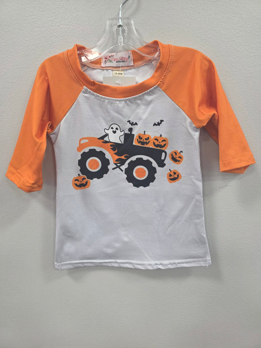 Monster Truck Raglan