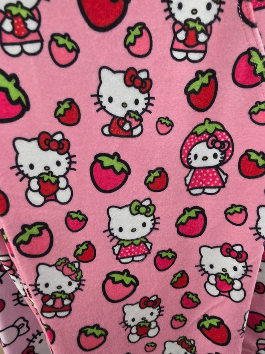 Strawberry Hello Cutie Leggings