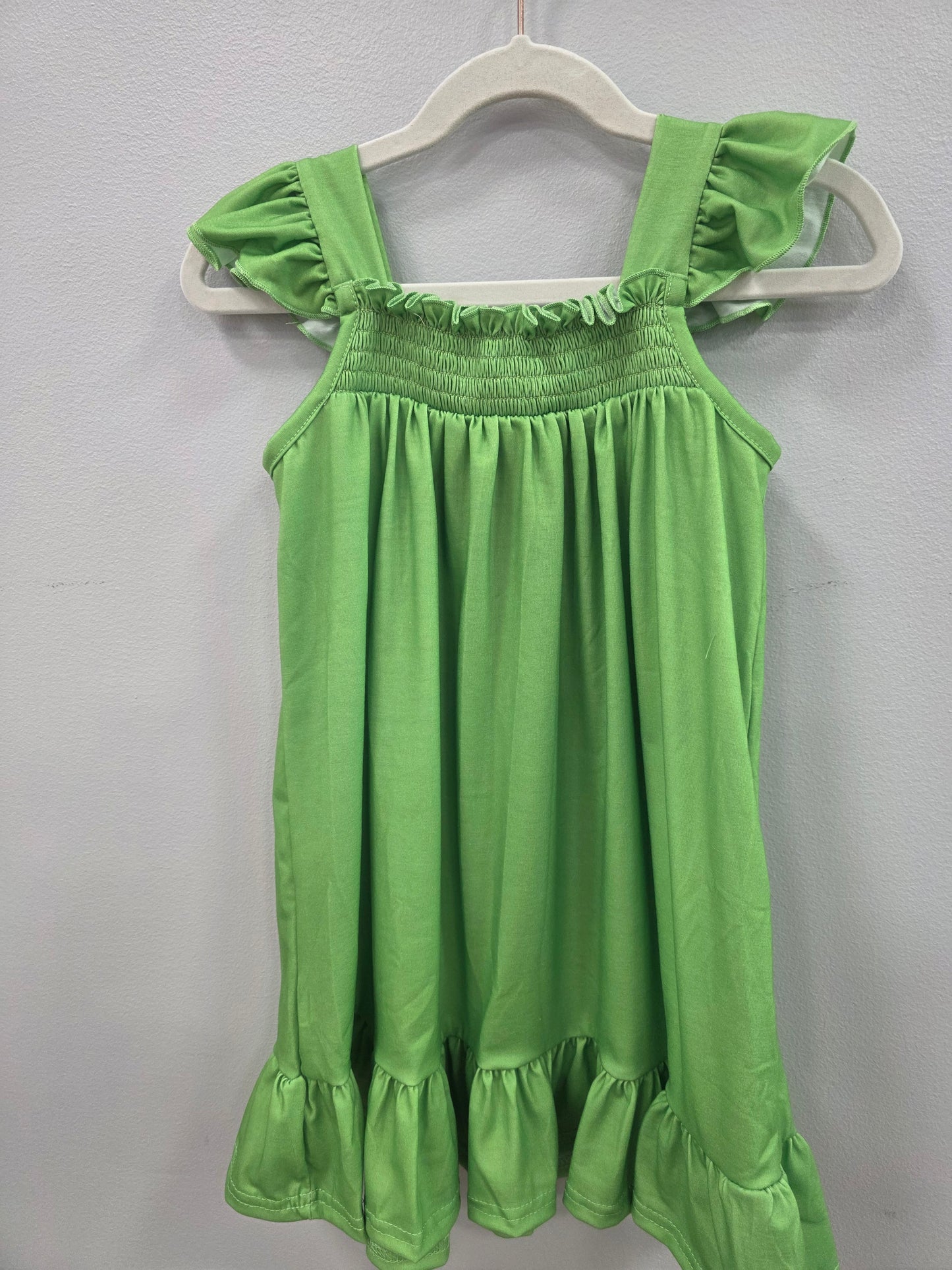 Bright Green Dress