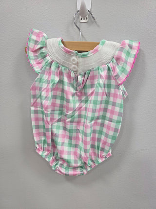Watermelon Smocked Romper