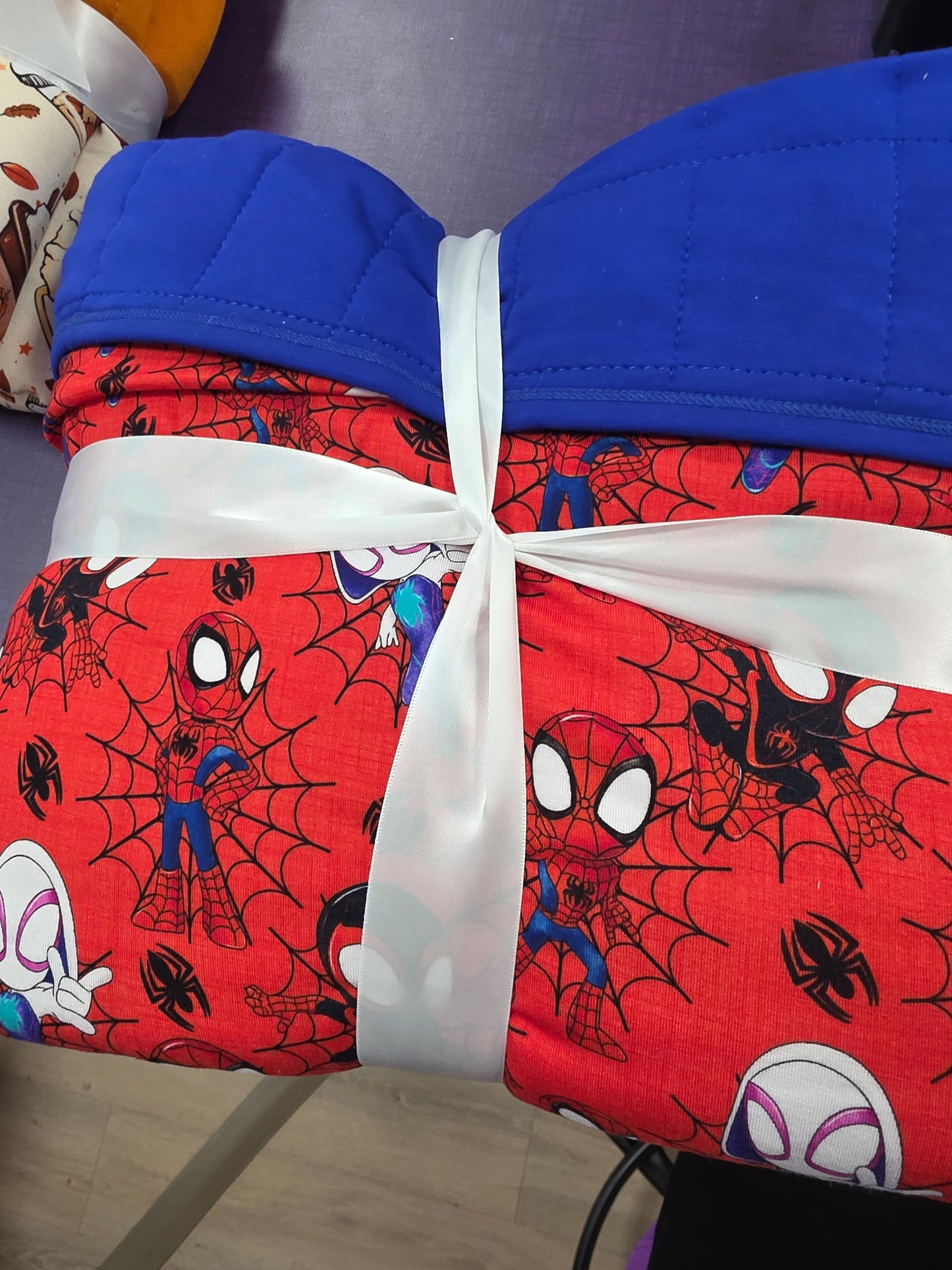 Spidey Bamboo Quilted Blanket