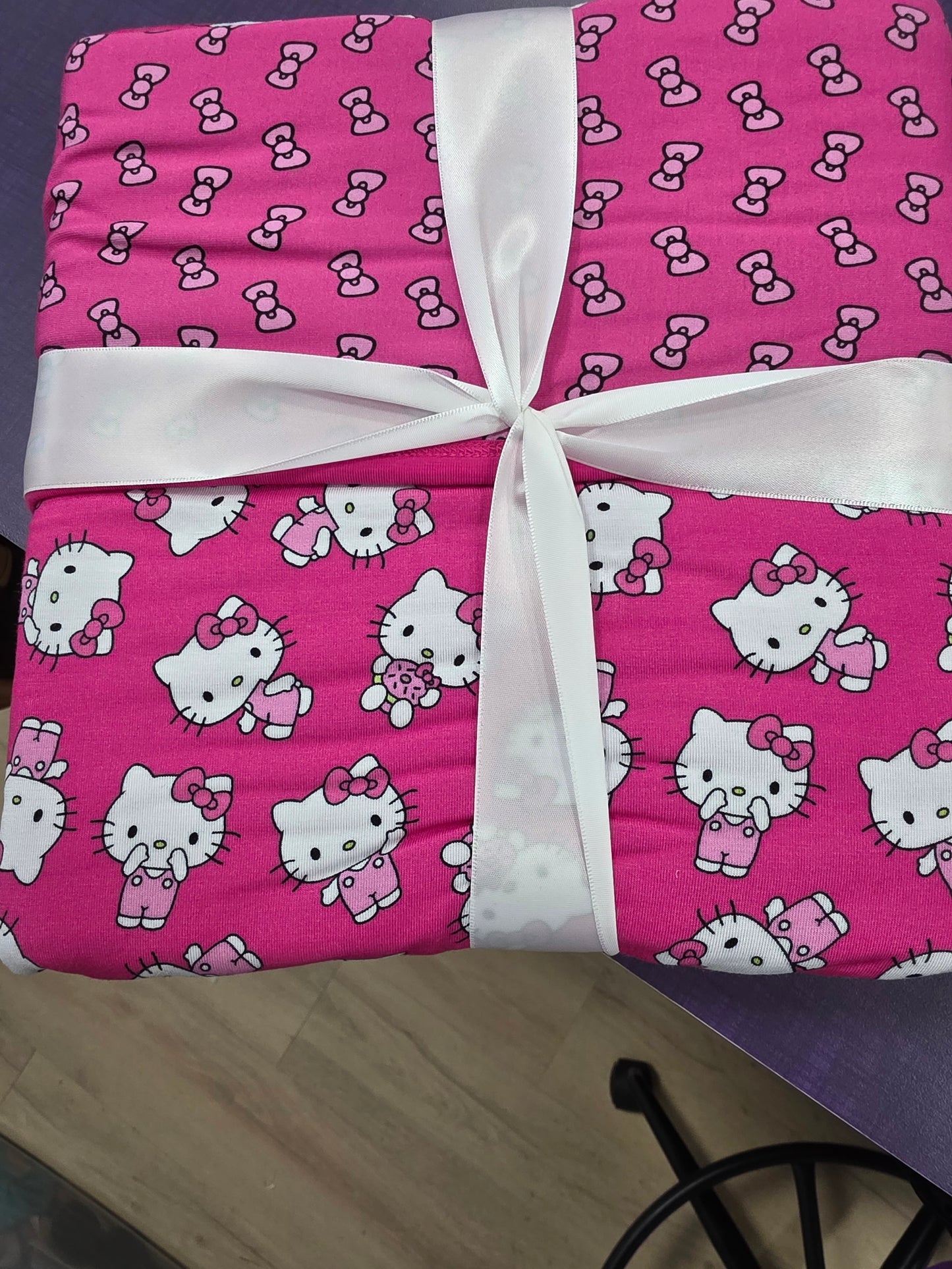 Hello Cutie Bamboo Blanket