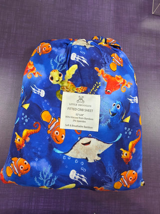 Colorful Fish Crib Sheet