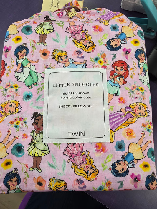 LIttle Princess Bamboo Twin Sheet Set