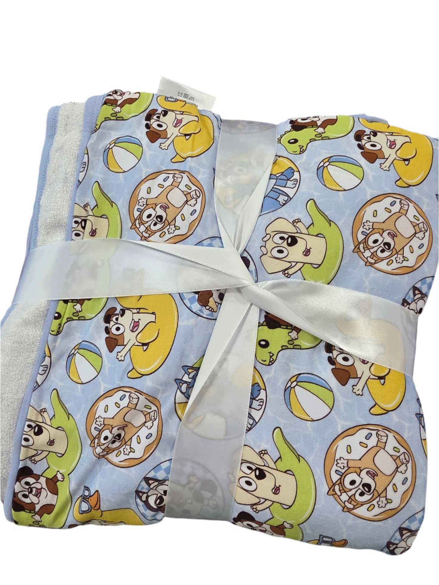 Pool Pups Bamboo Hooded Towel