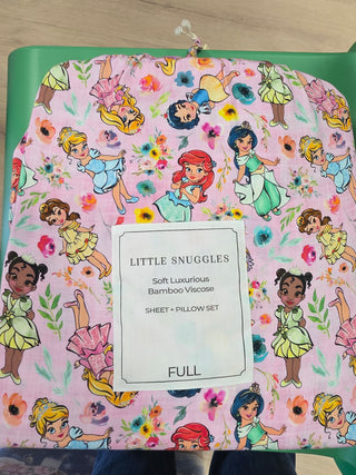 LIttle Princess Bamboo Full Sheet Set