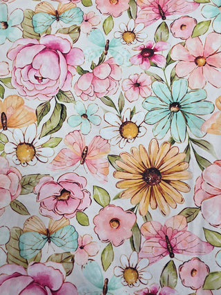 Pink Butterfly Blanket