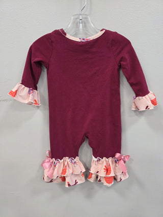 Just A Girl Who Loves Chickens Romper