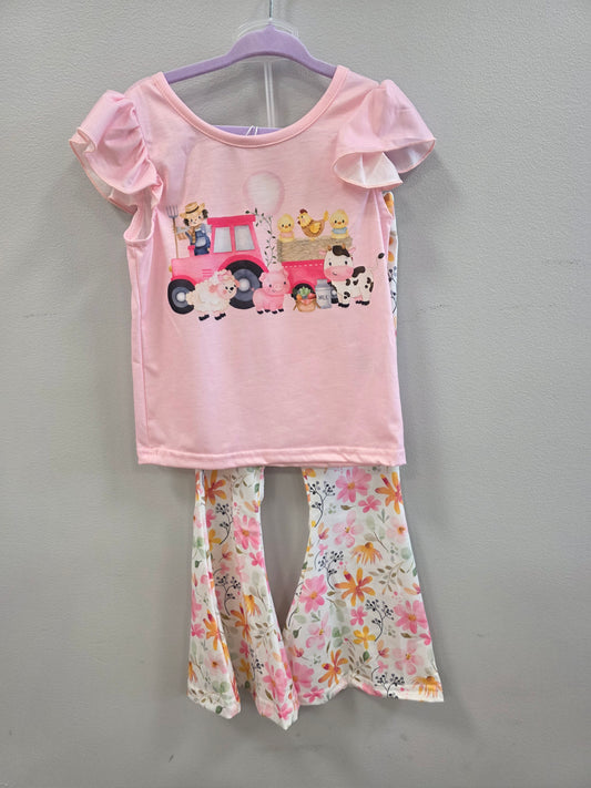 Farm Time Fun 2 Piece Pants Set